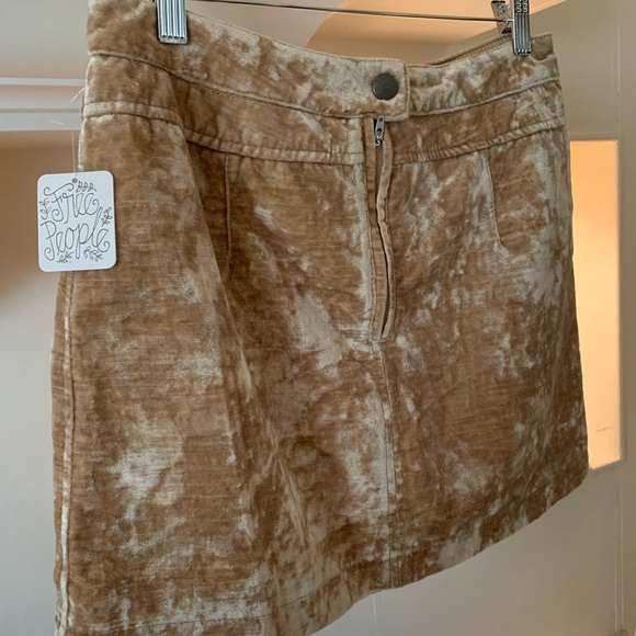 Free People Dust To Dust Velvet Skirt - Picture 10 of 12